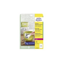 Avery Self-Adhesive Label Rounded